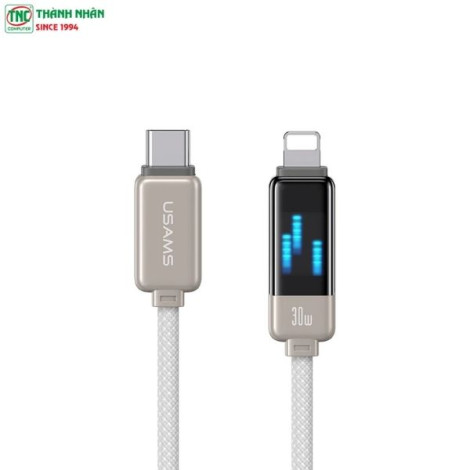 Cáp sạc nhanh USAMS Type-C To Lightning 30W ...