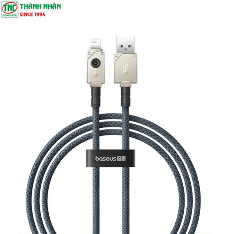 Cáp sạc nhanh USB to Lightning 2.4A dài 1m ...