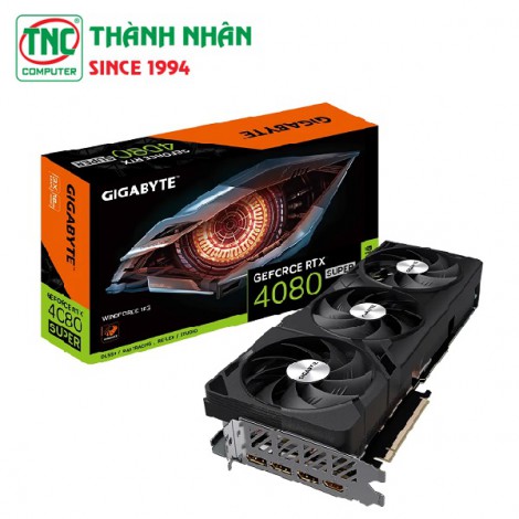 Card màn hình Gigabyte GeForce RTX 4080 SUPER WINDFORCE 16G (N408SWF3-16GD)