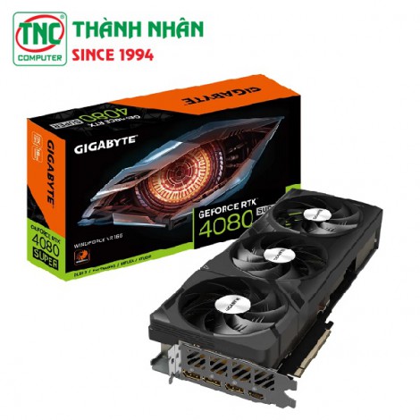 Card màn hình Gigabyte GeForce RTX 4080 SUPER WINDFORCE V2 16G (N408SWF3V2-16GD)