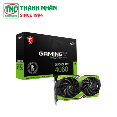 Card Màn Hình MSI Geforce RTX 4060 GAMING X NV EDITION 8G