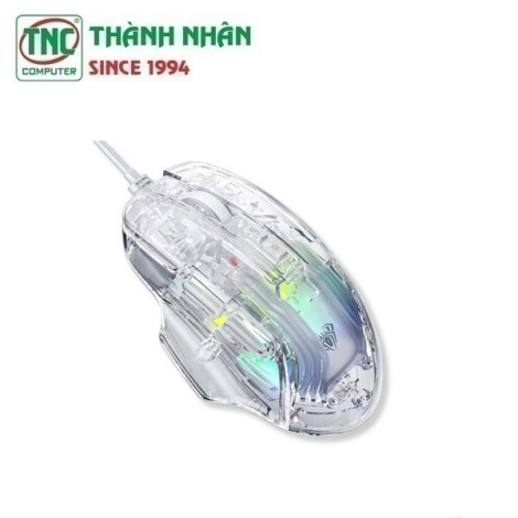 Chuột gaming có dây Aula S80 màu Trong suốt