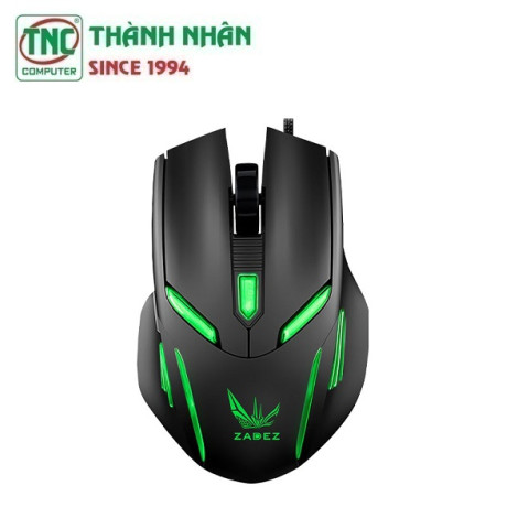 Chuột Gaming có dây Zadez G-611M màu Đen