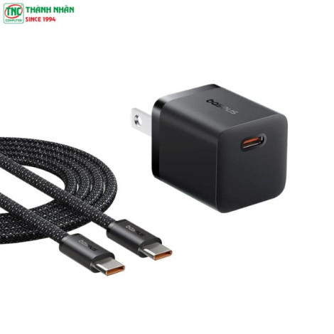 Combo củ sạc + cáp sạc Baseus GaN5 Fast ...