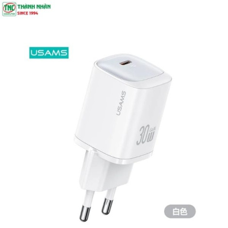 Củ sạc nhanh 1 cổng Type-C USAMS 30W 1C ...
