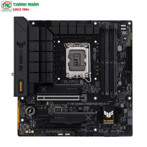 Mainboard Asus TUF GAMING B760M-PLUS WIFI II (4 x DDR5/ 128GB/ LGA 1700/ Micro ATX)