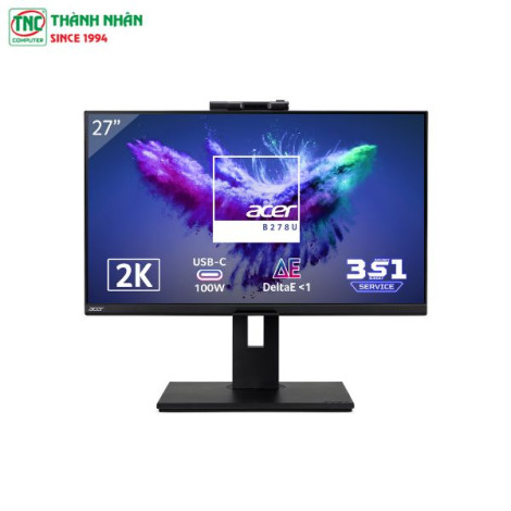 Màn hình LCD Acer B278U (27 inch/ 2560 x 1440/ 350 nits/ 4ms/ 75Hz)