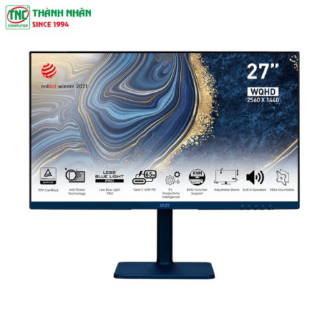 Màn hình LCD MSI Modern MD272QP Ultramarine ...