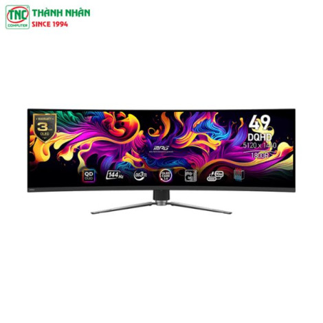 Màn hình LCD MSI MPG 491CQP QD-OLED (49 inch/ 5120 x 1440/ 0.03ms/ 144Hz)