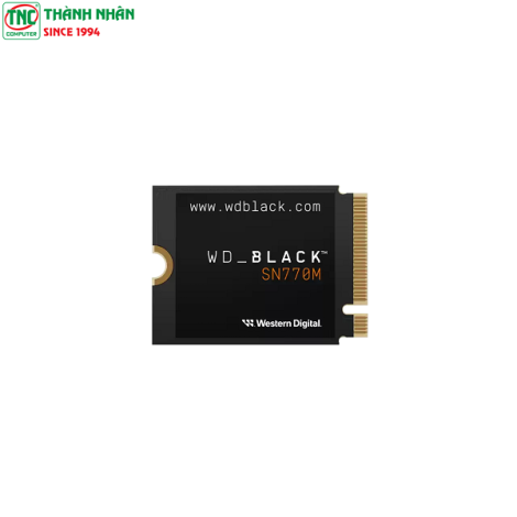 Ổ cứng SSD gắn trong Western Digital Black SN770M 1TB M.2 2230 PCIe NVMe Gen4 x4 WDS100T3X0G