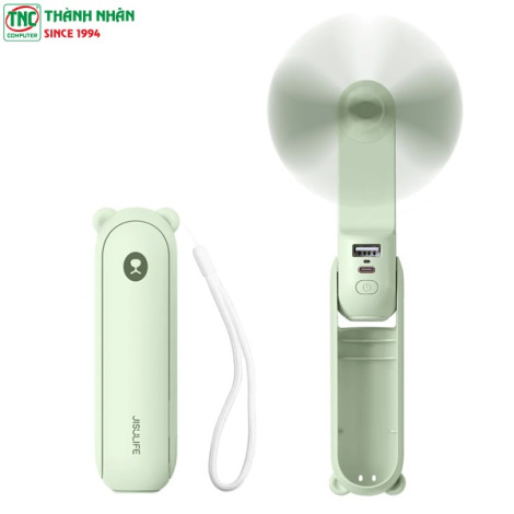 Quạt cầm tay mini 3in1 Jisulife F8 2000mAh ...