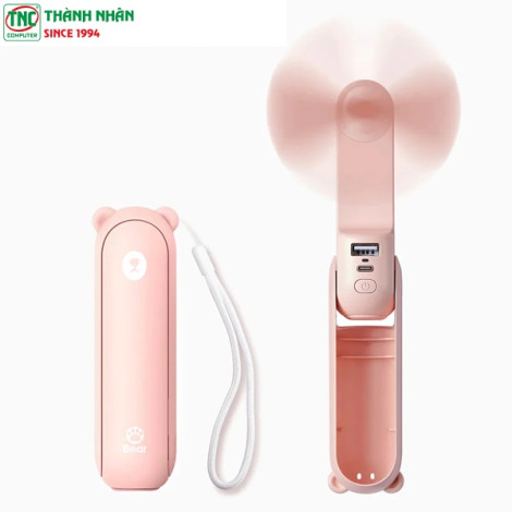 Quạt cầm tay mini 3in1 Jisulife F8 2000mAh ...