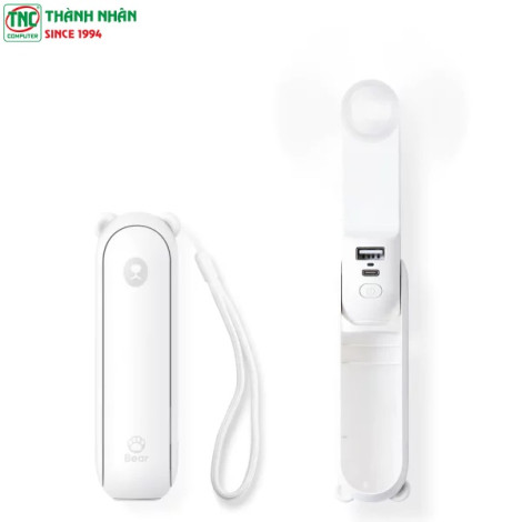 Quạt cầm tay mini 3in1 Jisulife F8 2000mAh ...