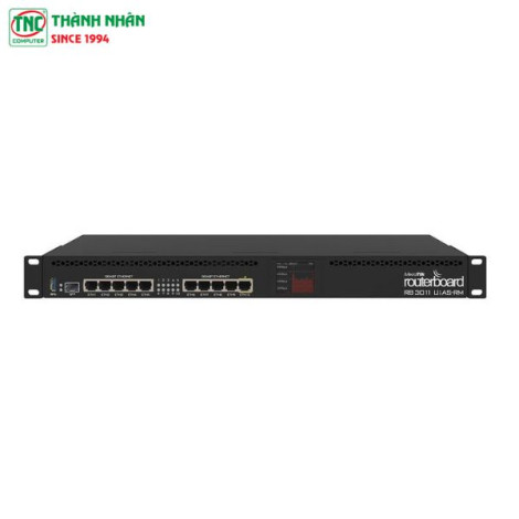 Router PoE MikroTik RB3011UiAS-RM (11 port/ 10/100/1000 Mbps / SFP)