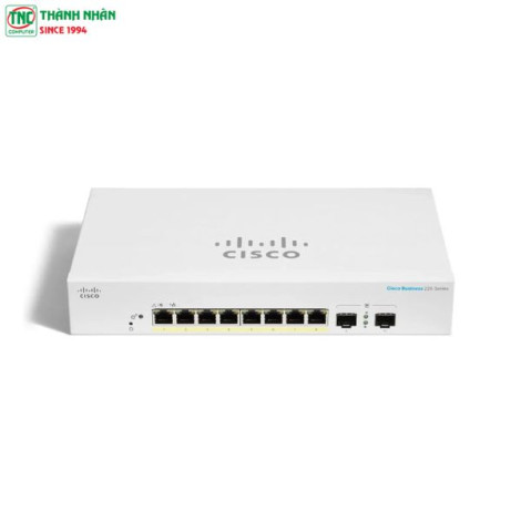 Switch Cisco Smart Managed CBS220-8T-E-2G (10 ...