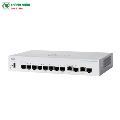 Switch Cisco CBS350-8S-E-2G (10 port/ 1 Gbps / ...