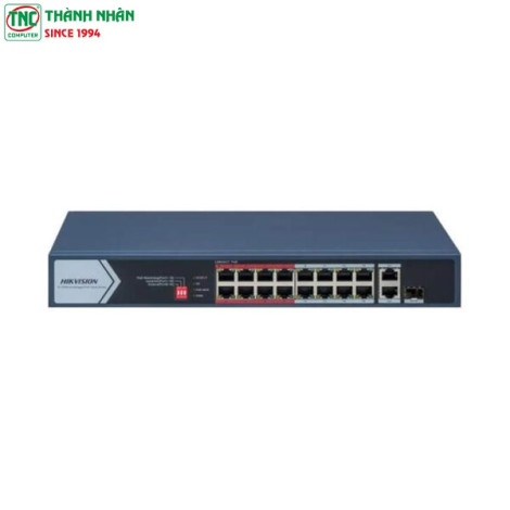 Switch PoE HIKVISION DS-3E1318P-EI/M (18 port/ ...