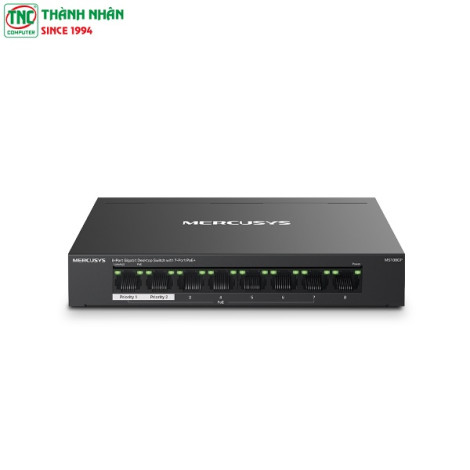 Switch PoE Mercusys MS108GP (8 port/ 1 Gbps)