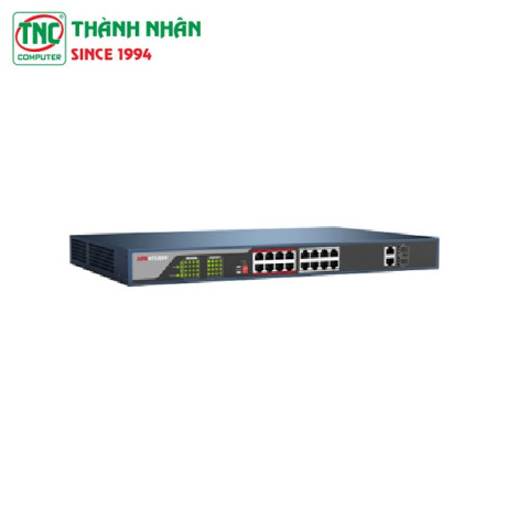 Switch PoE HIKVISION DS-3E1318P-EI (16 port/ ...