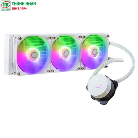 Tản nhiệt nước 3 Fan Cooler Master MasterLiquid 360L CORE WHITE ARGB