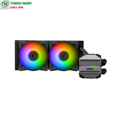 Tản nhiệt nước CPU 2 Fan MSI MAG CORELIQUID M240 màu Đen