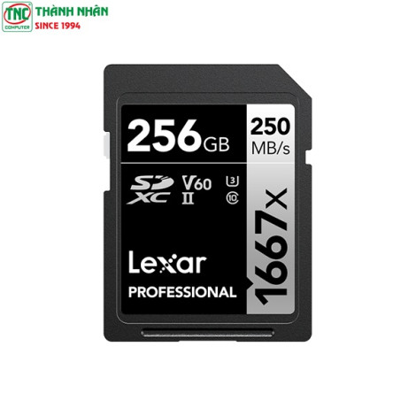 Thẻ nhớ SD 256GB Lexar Professional 1667x LSD256CB1667