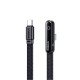 Cáp sạc nhanh Type-C to Type-C Baseus MVP 3 100W dài 2m P10382500121-01 Cosmic Black