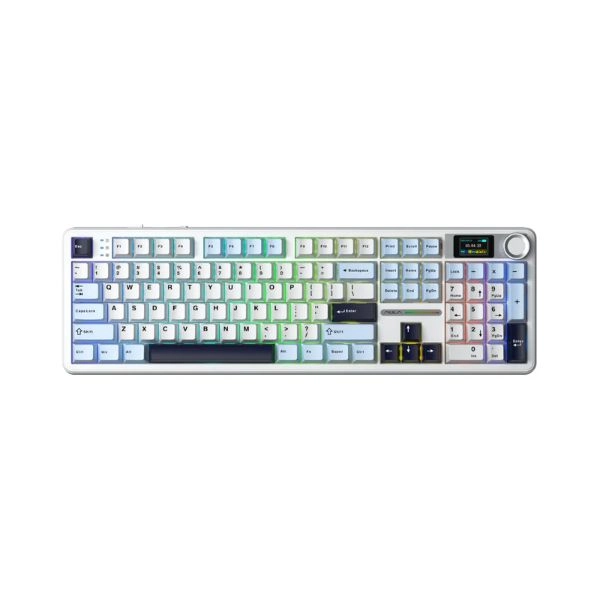 Bàn phím Aula F108 Pro Xanh dương, Trắng, Tím Reaper switch