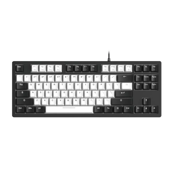 Bàn phím cơ gaming Dareu EK87 V2 (Trắng ...