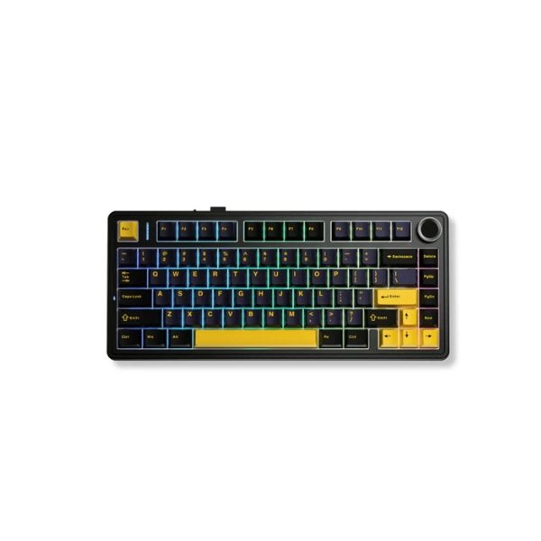 Bàn phím Gaming AULA F75 Đen,Xanh Đậm,Cam Reaper Switch
