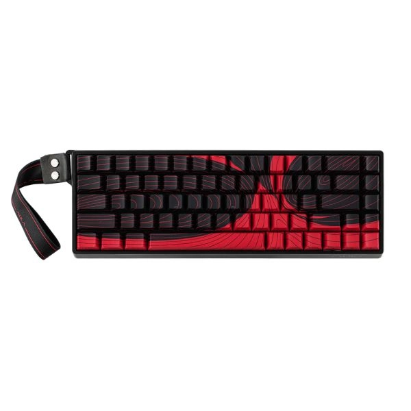 Bàn phím Gaming có dây AULA WIN68HE MAX Đen Đỏ, Wing Chun magnetic switch, Rapid trigger