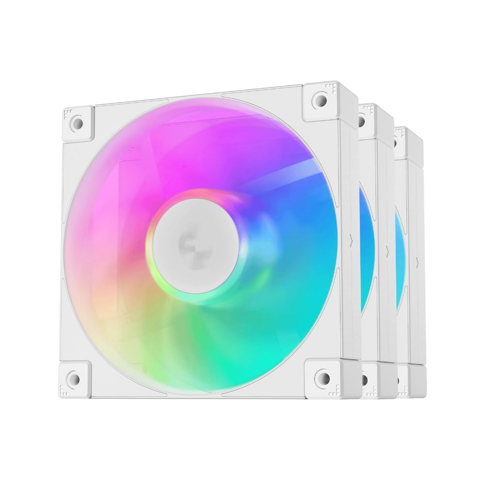 Bộ 3 Fan Case 3 in 1 Deepcool FD12 ARGB White