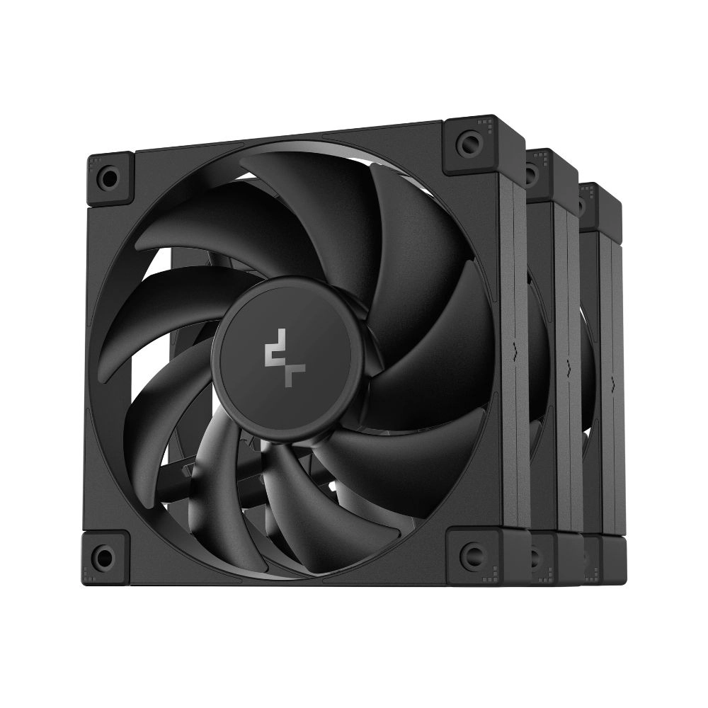 Bộ 3 Fan Case 3 in 1 Deepcool FD12 Black