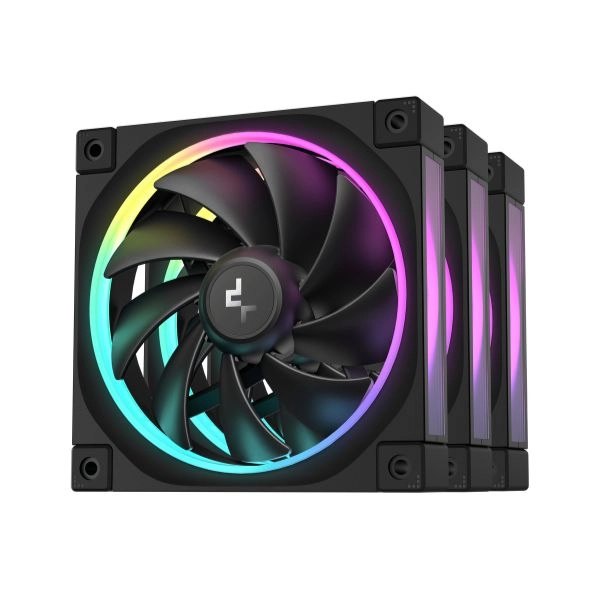 Bộ 3 Fan Case 3 in 1 Deepcool FL12 (Black)