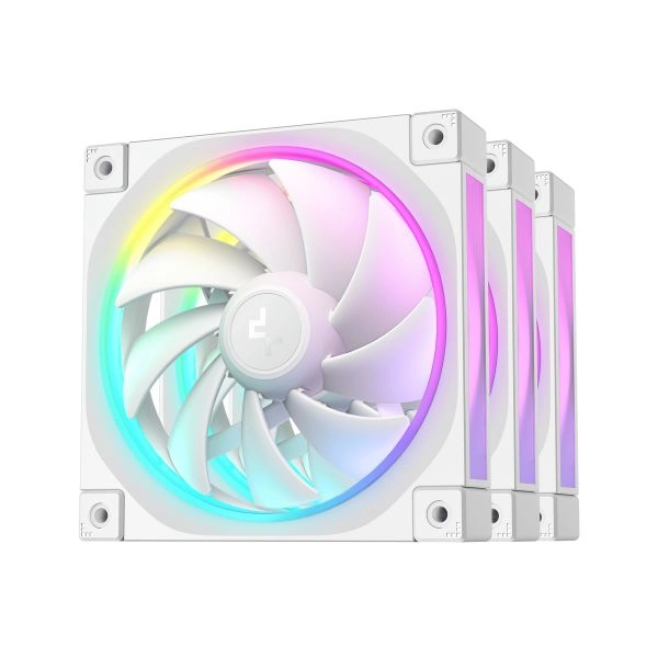 Bộ 3 Fan Case 3 in 1 Deepcool FL12 WH (White)