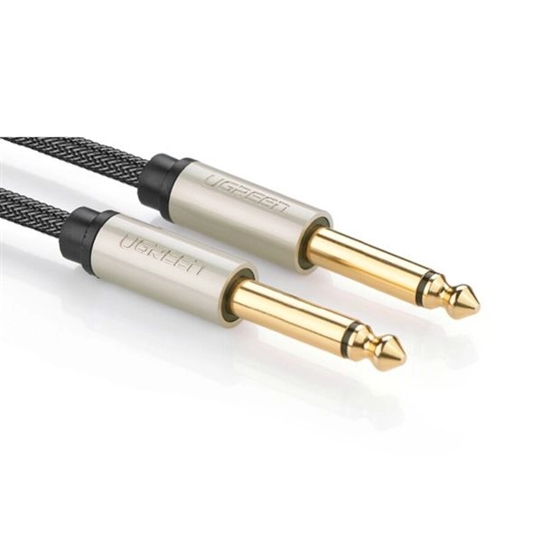 Cáp Audio 6.35mm Mono Jack Mạ Vàng 3m Ugreen 10639