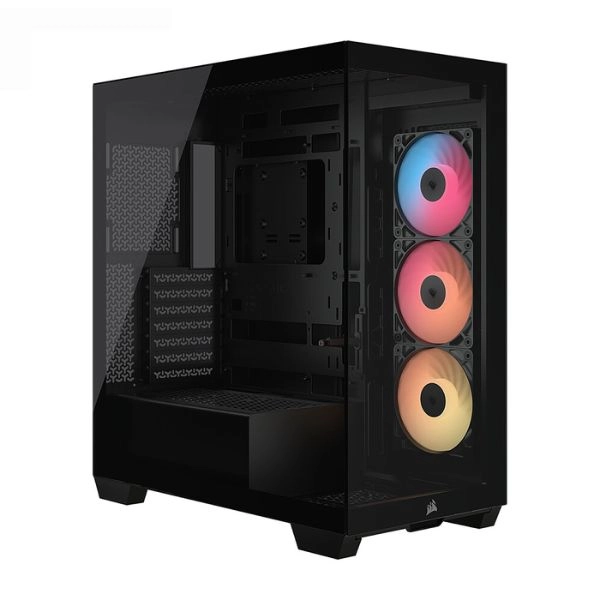 Case Corsair 3500X RS-R ARGB Tempered Glass Black (CC-9011322-WW)
