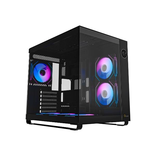 Case Ocypus Iota C70 ARGB Black (Kèm 6 Fan ARGB)