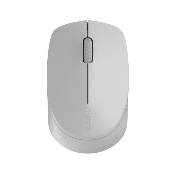 Chuột không dây Rapoo M100 Silent (Xám trắng)