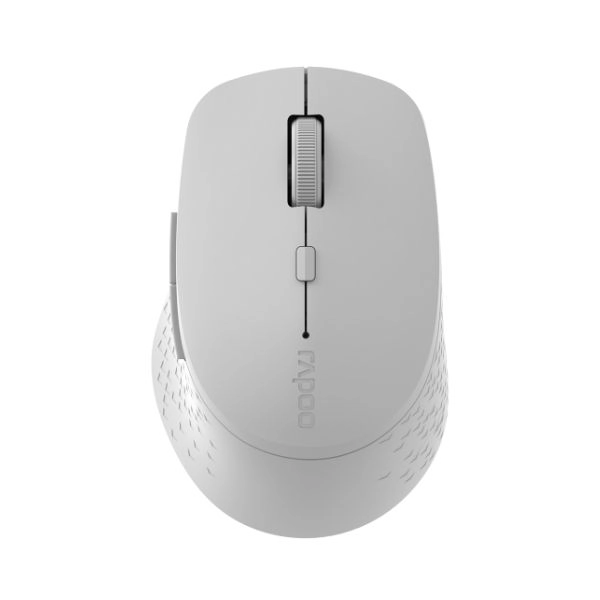 Chuột không dây Rapoo M310 Silent (Xám trắng)