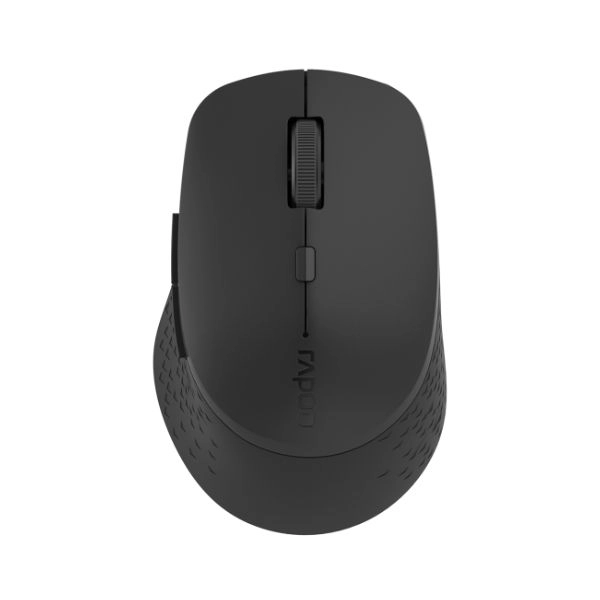 Chuột không dây Rapoo M310 Silent (Xám đen)