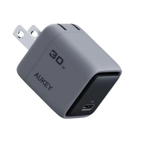 Củ Sạc Nhanh Type-C Aukey PA-C1 Comet 30W PA-C1-GRA (PAC1-GRA) - Gray