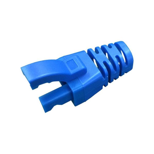 Đầu chụp mạng Cat6 Pudi màu Xanh Dương-1 Bịch 100 Cái
