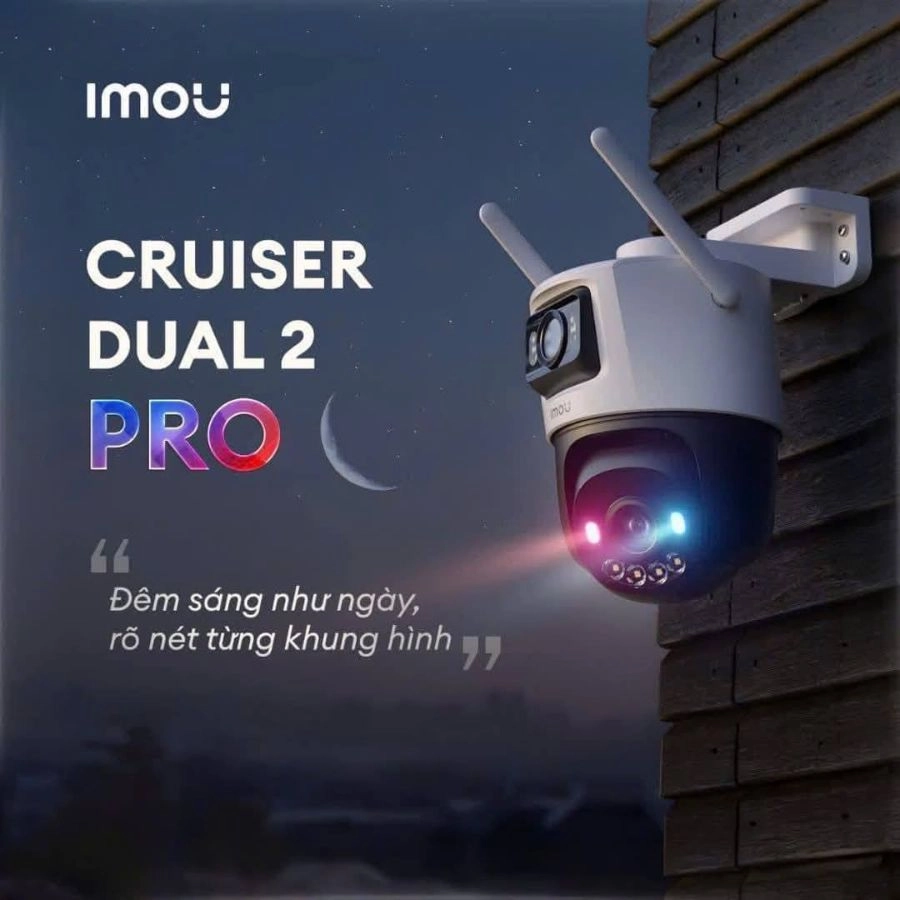 Ứng dụng của Camera IMOU Cruiser Dual 2 Pro