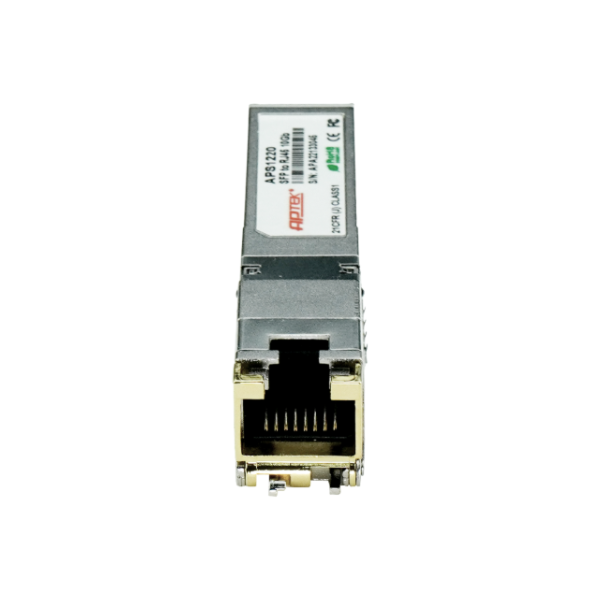 Module quang SFP+ to RJ-45 APTEK APS1220 có hiệu suất vượt trội Module quang SFP+ to RJ-45 APTEK APS1220 có hiệu suất vượt trội