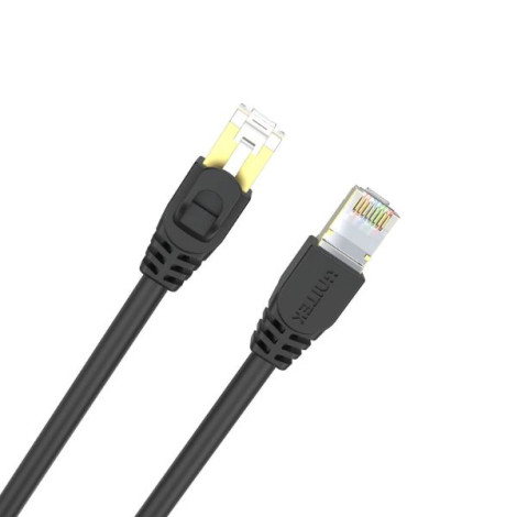 Cáp mạng bấm sẵn Cat7 SSTP dài 0.5m UNITEK C1808HBK