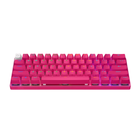 Bàn phím cơ không dây Logitech PRO X 60 LIGHTSPEED Pink 920-011954