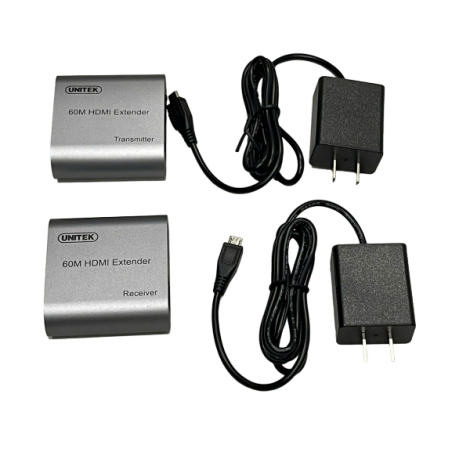 Bộ nối dài HDMI sang LAN 60m HD Extender UNITEK V178A