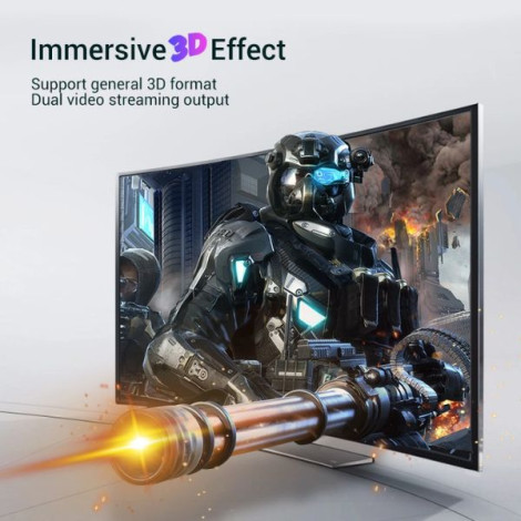 Cáp chuyển đổi DisplayPort to HDMI dài 1.5m 1080p@60Hz VENTION HAD-BG
