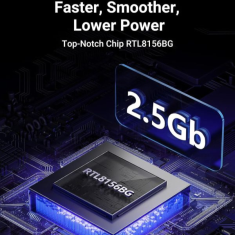 Cáp chuyển đổi USB 3.0 to LAN 2.5Gbps Ugreen 25051 CM648